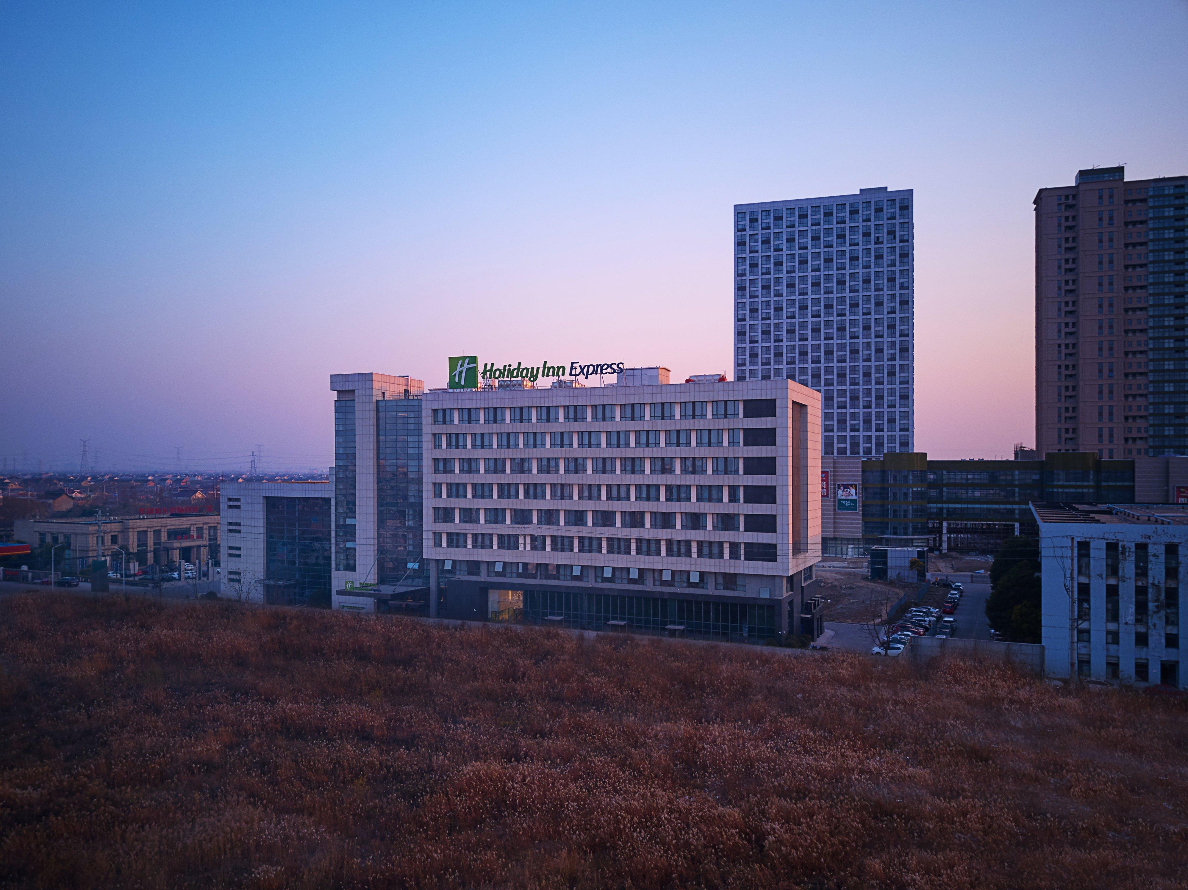 Holiday Inn Express Nantong Textile City By Ihg Exterior foto